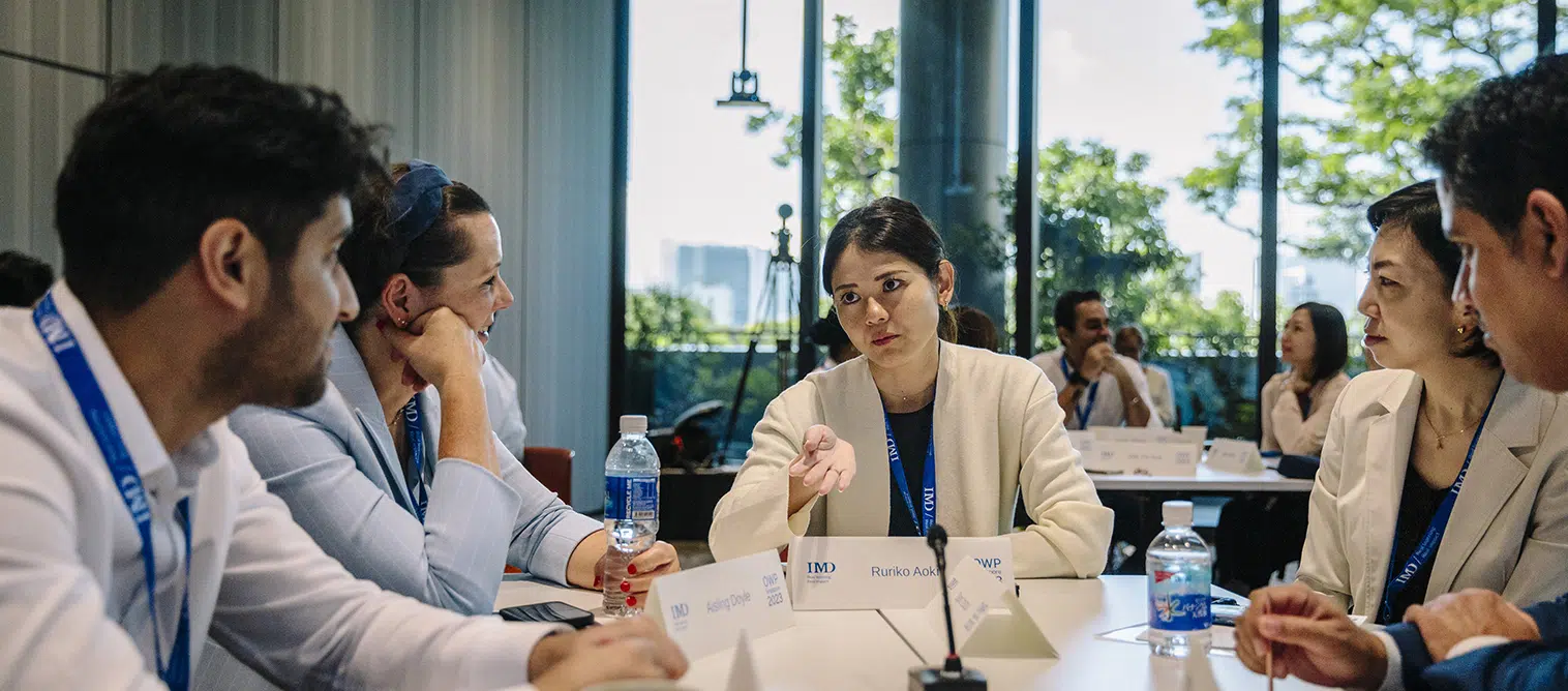 Day 2 OWP Singapore - IMD Business School