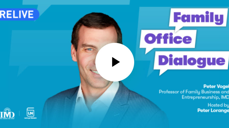 family office dialogue - IMD Business School