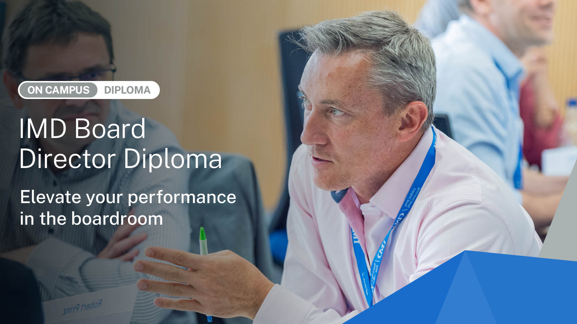 board director diploma imd