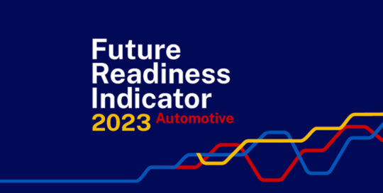 Future Readiness Indicator Automotive industry visual ID Card - IMD Business School