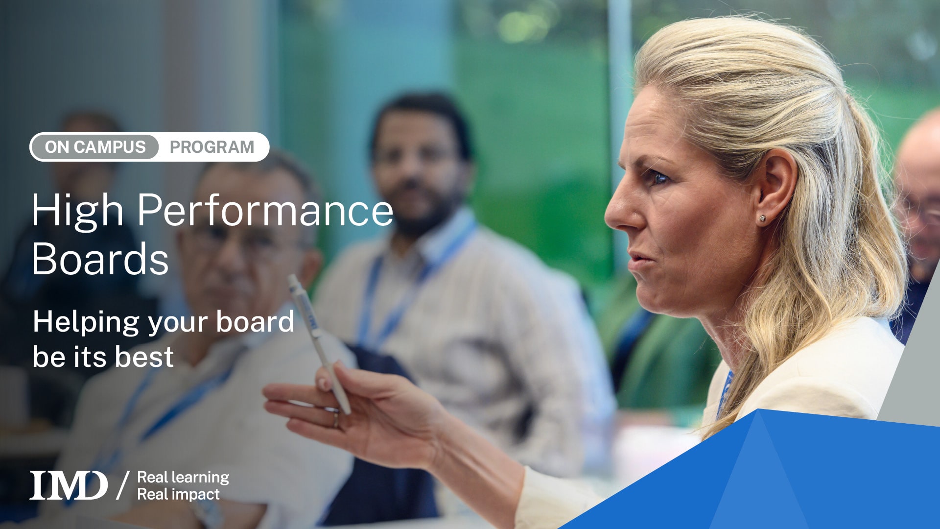 High Performance Boards Essential Board Training Program