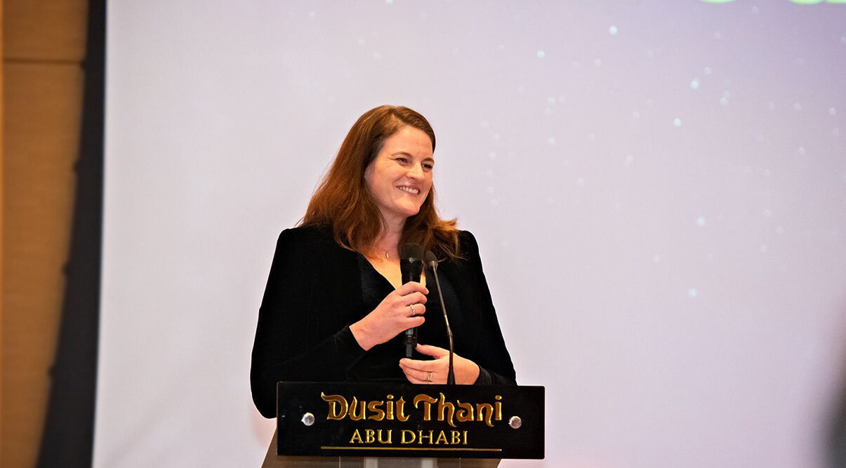 Sarah Toms QS awards - IMD Business School Sarah Toms - IMD Business School