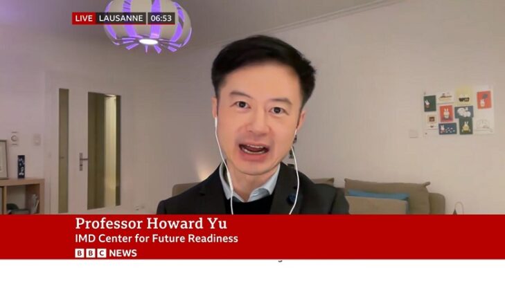 Howard YU on BBC news - IMD Business School