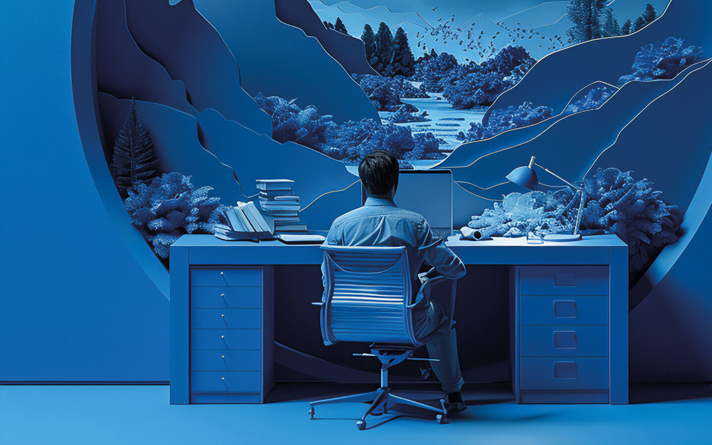 ChatGPT_NEU_Blue_monochrome_modern_workplace