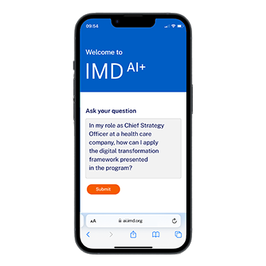 IMD AI+ - IMD Business School