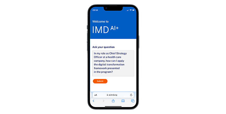 IMD AI+ - IMD Business School