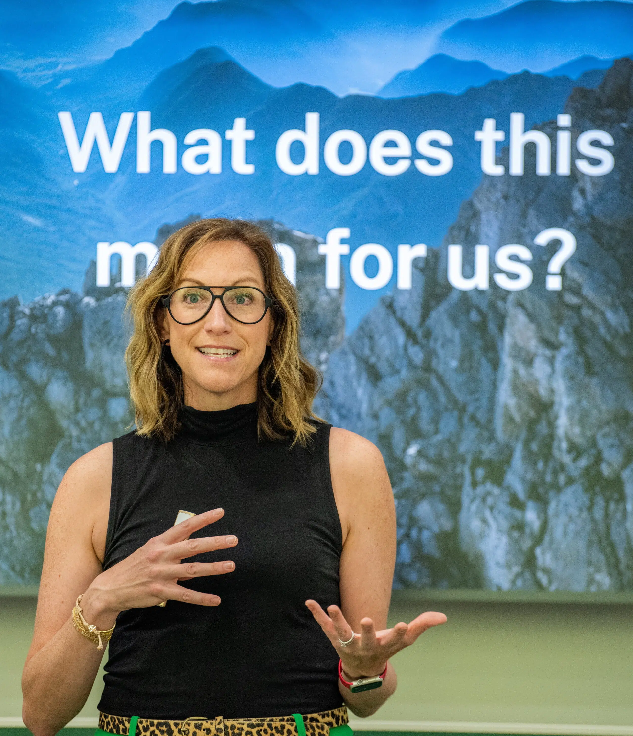 Workplace wellbeing - Alyson Meister at OWP 2023 Photo ©Mark HenleyIMD - IMD Business School