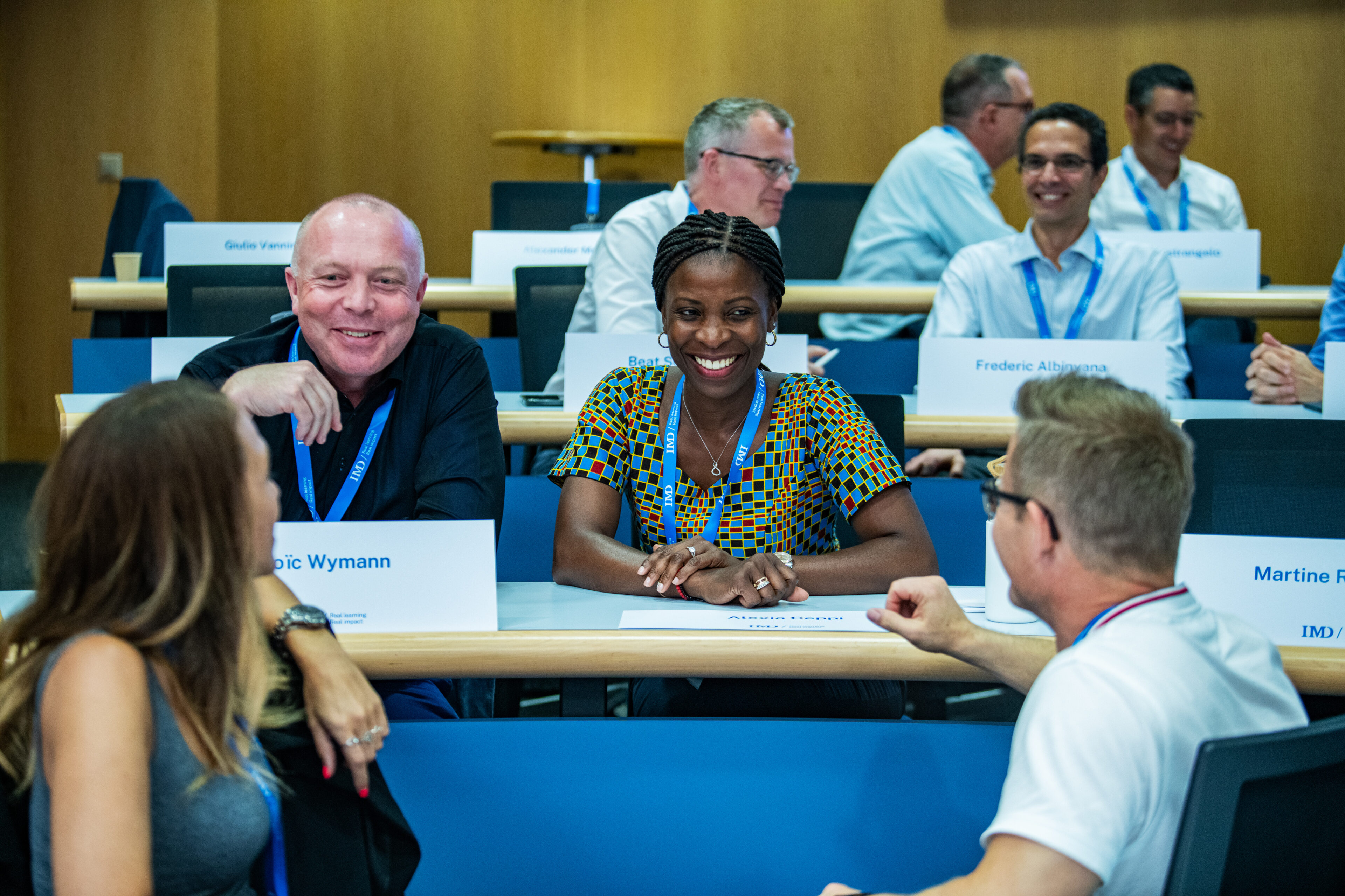 Alumni attending LDBT Program Photo ©Mark HenleyIMD - IMD Business School