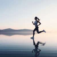 Running female CEO