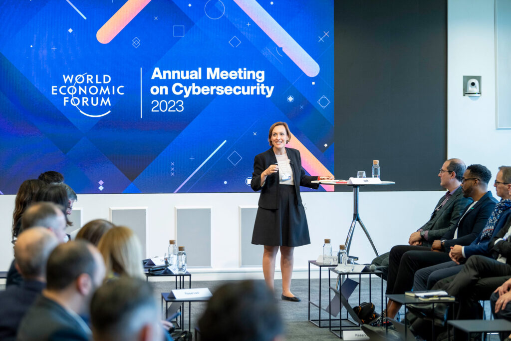 Öykü Işık Cybersecurity meeting - IMD Business School