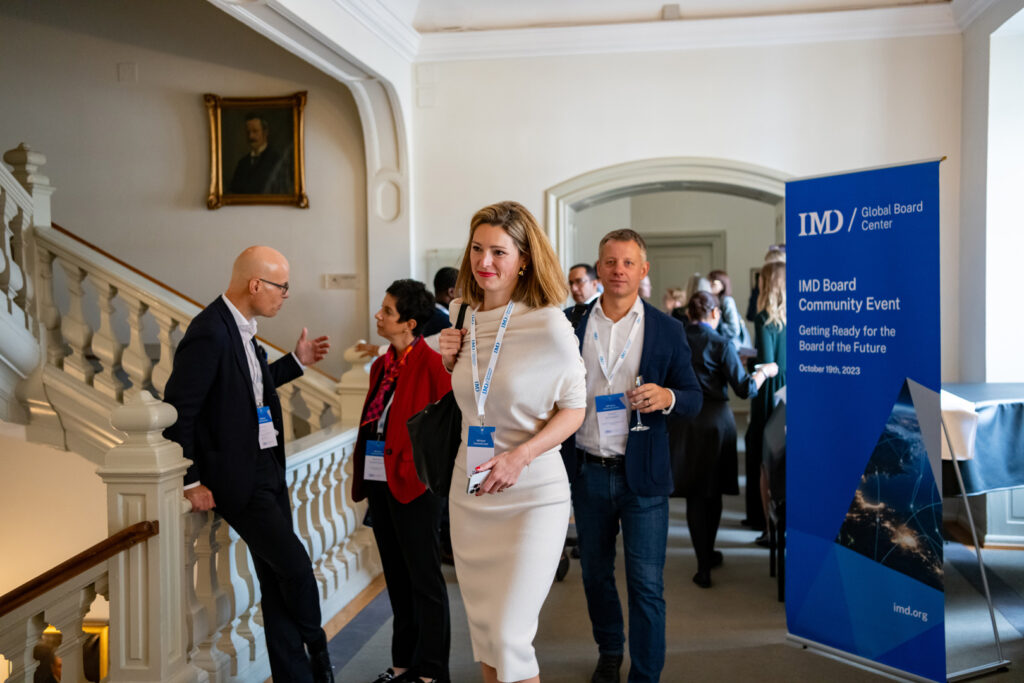 IMD Board Community Zurich 19 October 2023 Photo ©Mark HenleyIMD - IMD Business School