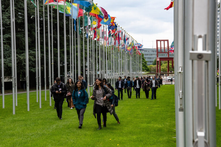 MBA students visit the United Nations in Geneva Photo ©Mark HenleyIMD - IMD Business School