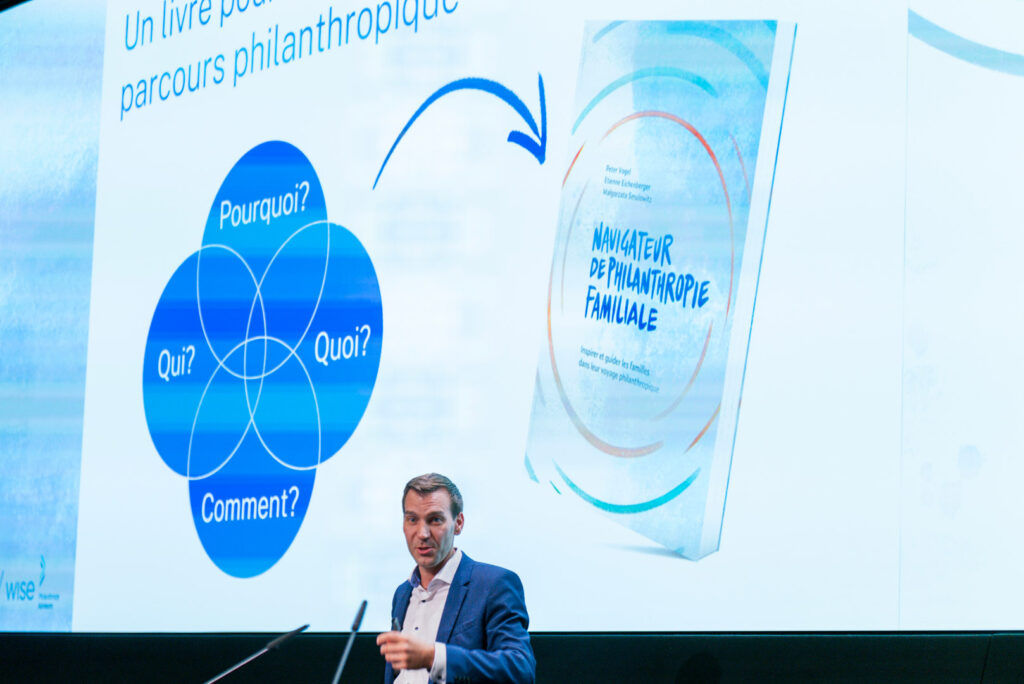 Major philanthropist event launch of French Philanthropy book - IMD Business School