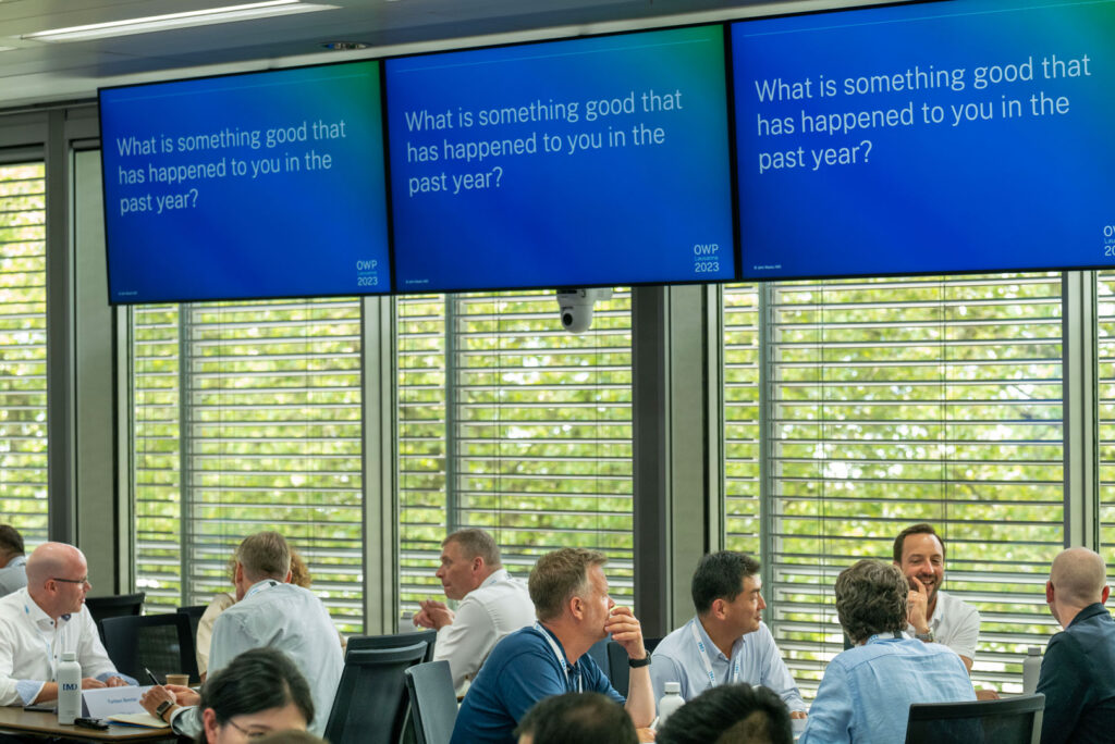 OWP 2023 - Positive practice overcoing the negativity blas with - IMD Business School
