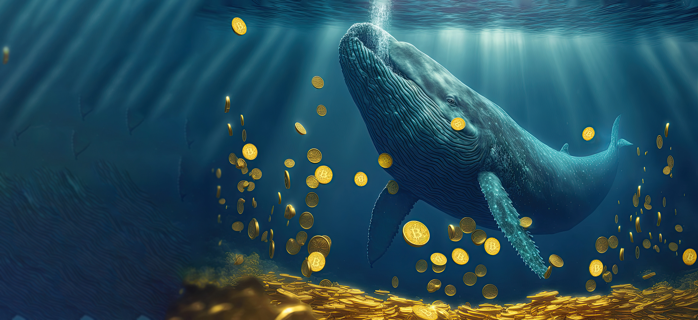 Big whale eating thousands of Bitcoin Big market investments