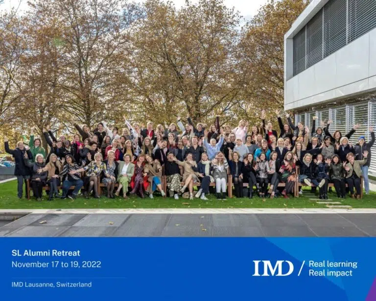 Alumni retreat - Feena May - IMD Business School