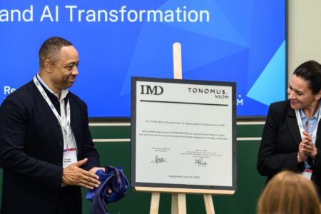 TONOMUS-2 3 1 - IMD Business School TONOMUS inauguration - IMD Business School