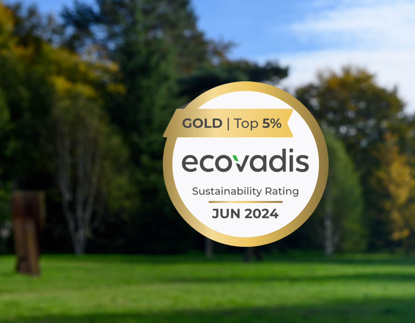 IMD recognized with EcoVadis Gold Sustainability Rating
