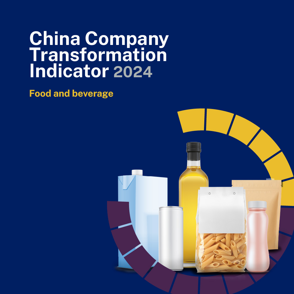 Leading food and beverage companies in China confronted by challenges of demographic change and health-conscious consumers