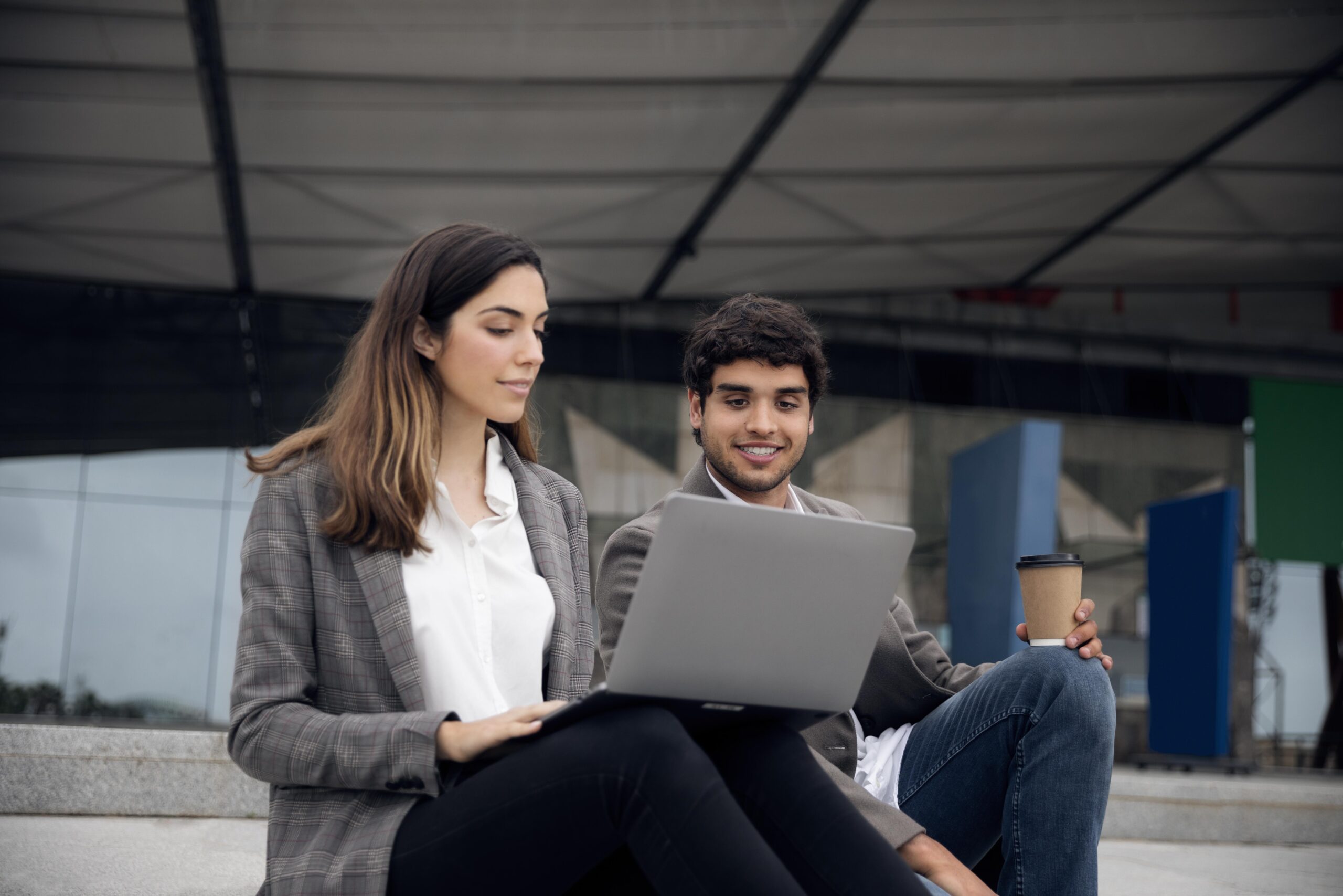 mba students in campus - IMD Business School