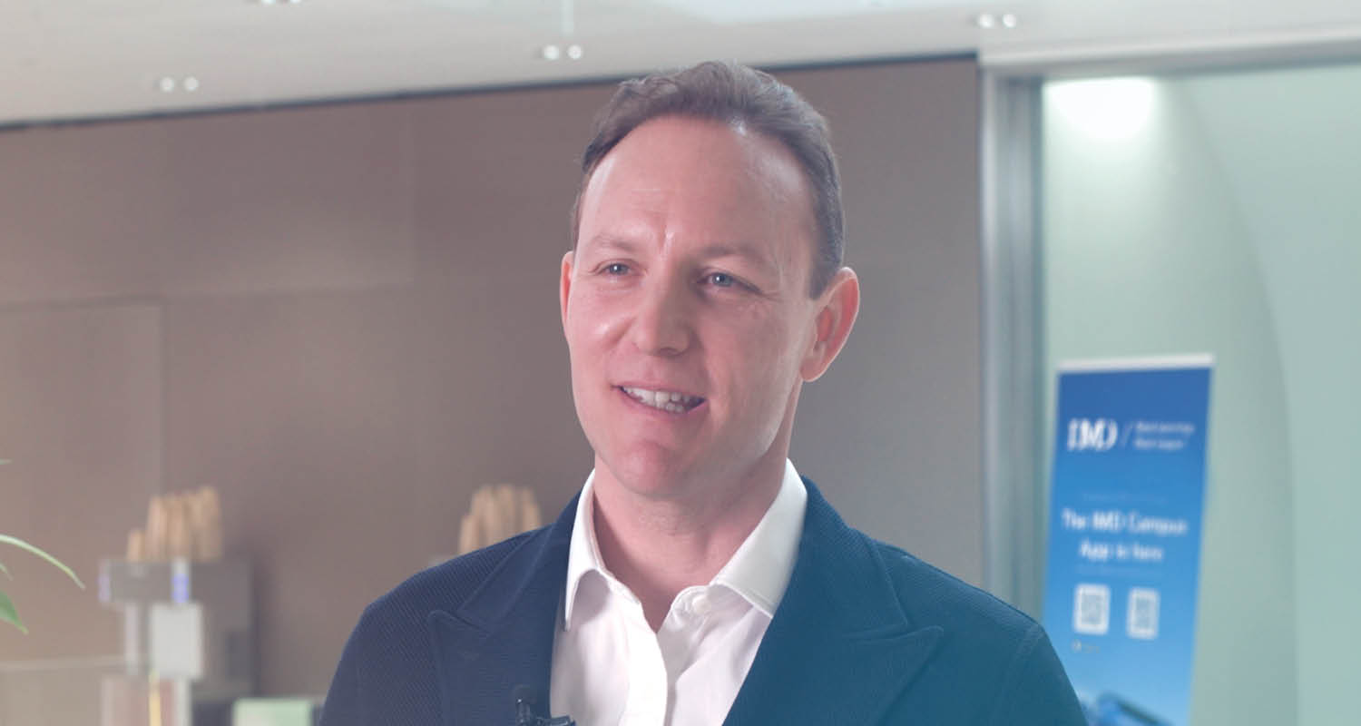 Leadership Essentials participant Xavier Mombrand. - IMD Business School