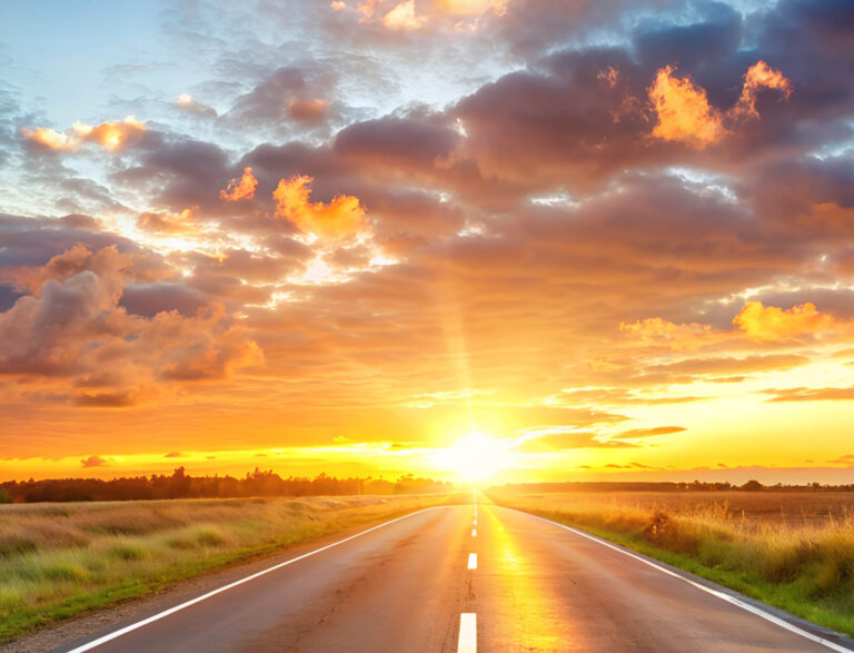 Sunset on 2024