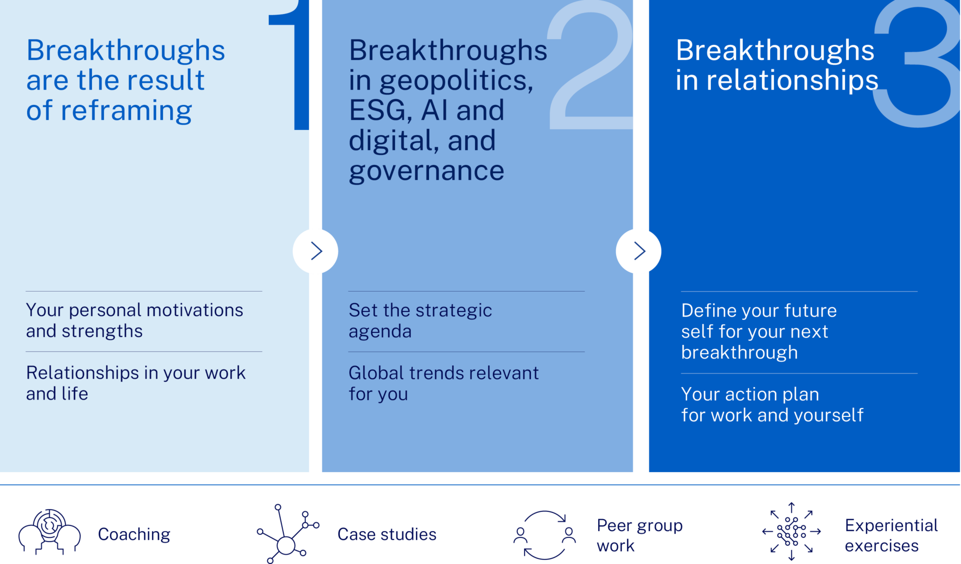 Breakthrough Program for Senior Executives - What you will learn