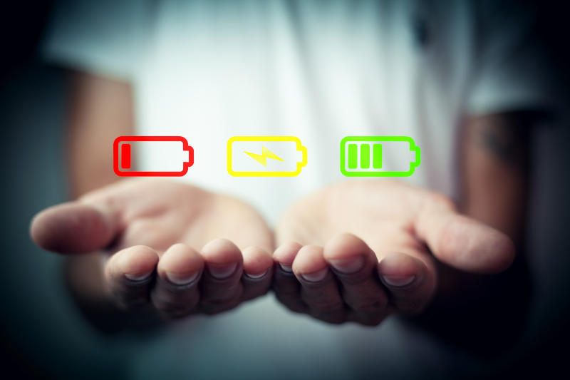 battery starts to recharge electricity the concept of fast charging technology