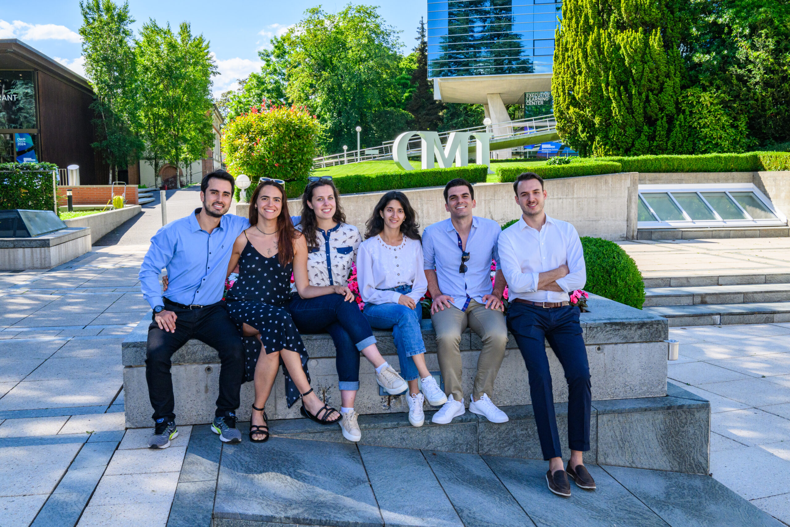 MBA 2024 shoot. Recipients of the Hilti  Scholarship.

Photo: ©Mark Henley/IMD - IMD Business School
