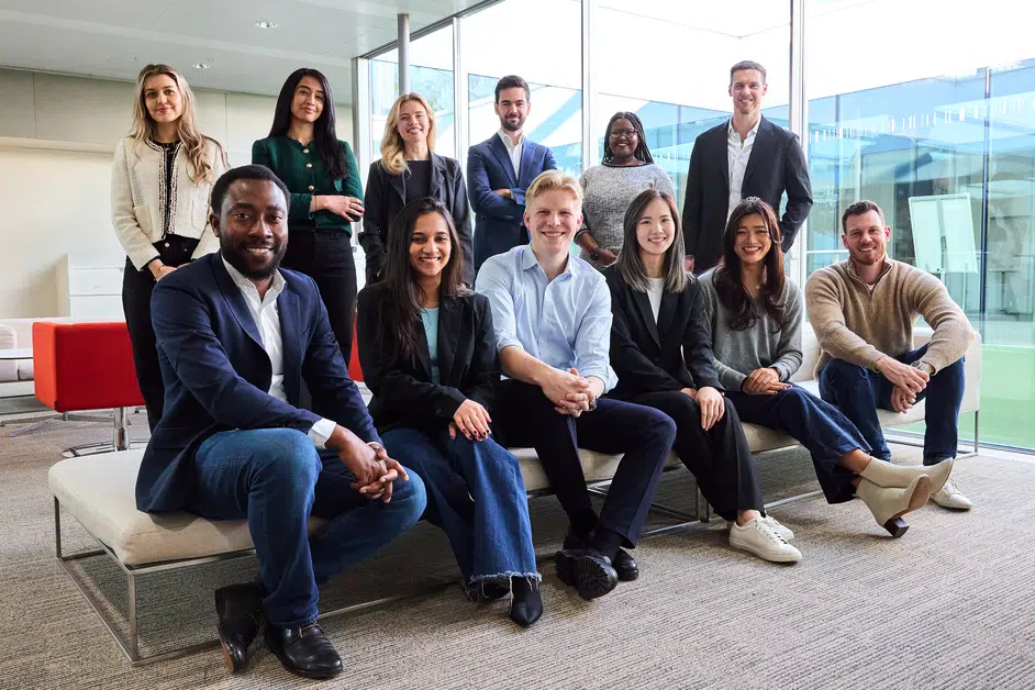 Students from the 2025 IMD MBA Cohort on their first day on campus - IMD Business School
