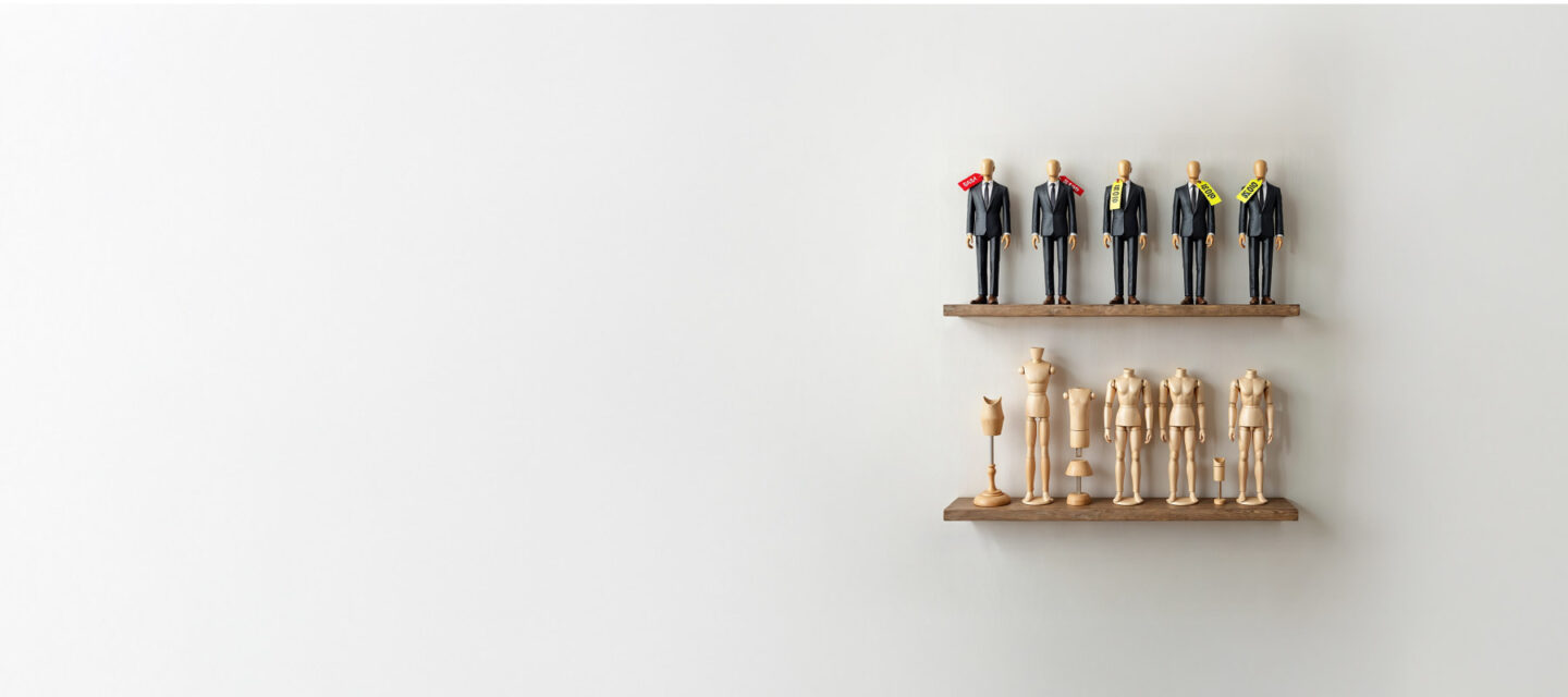 Showing the difference between building vs buying talent