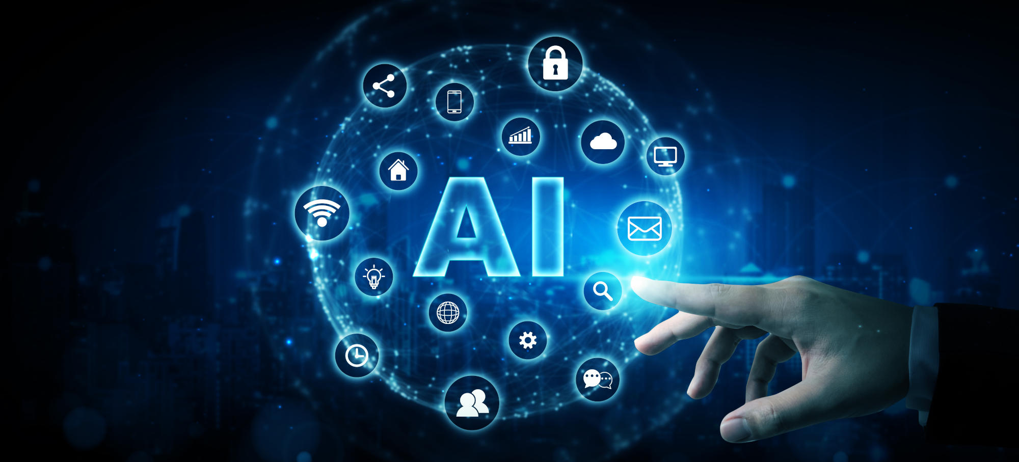 Innovation technology artificial intelligence AI and internet of things IOT