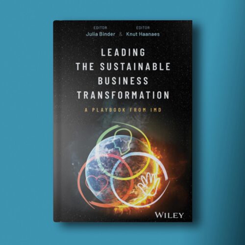 Leading the sustainable business transformation-Book-mockup