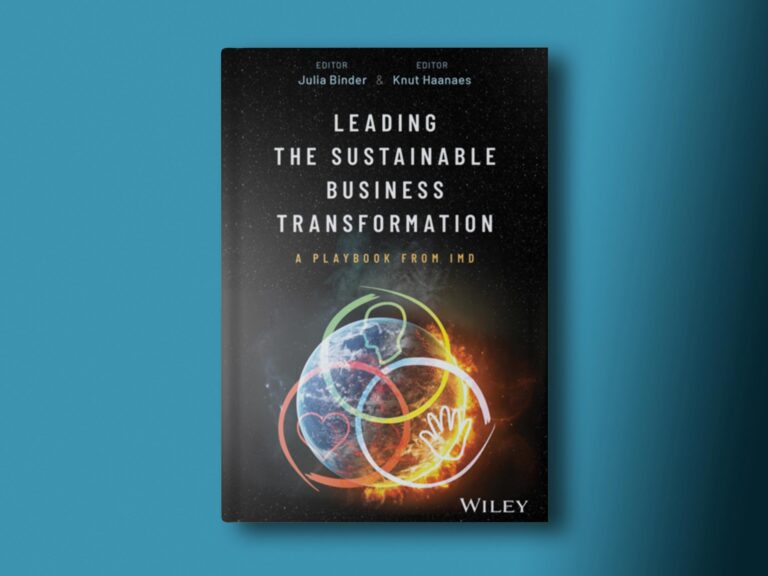 Leading the sustainable business transformation-Book-mockup