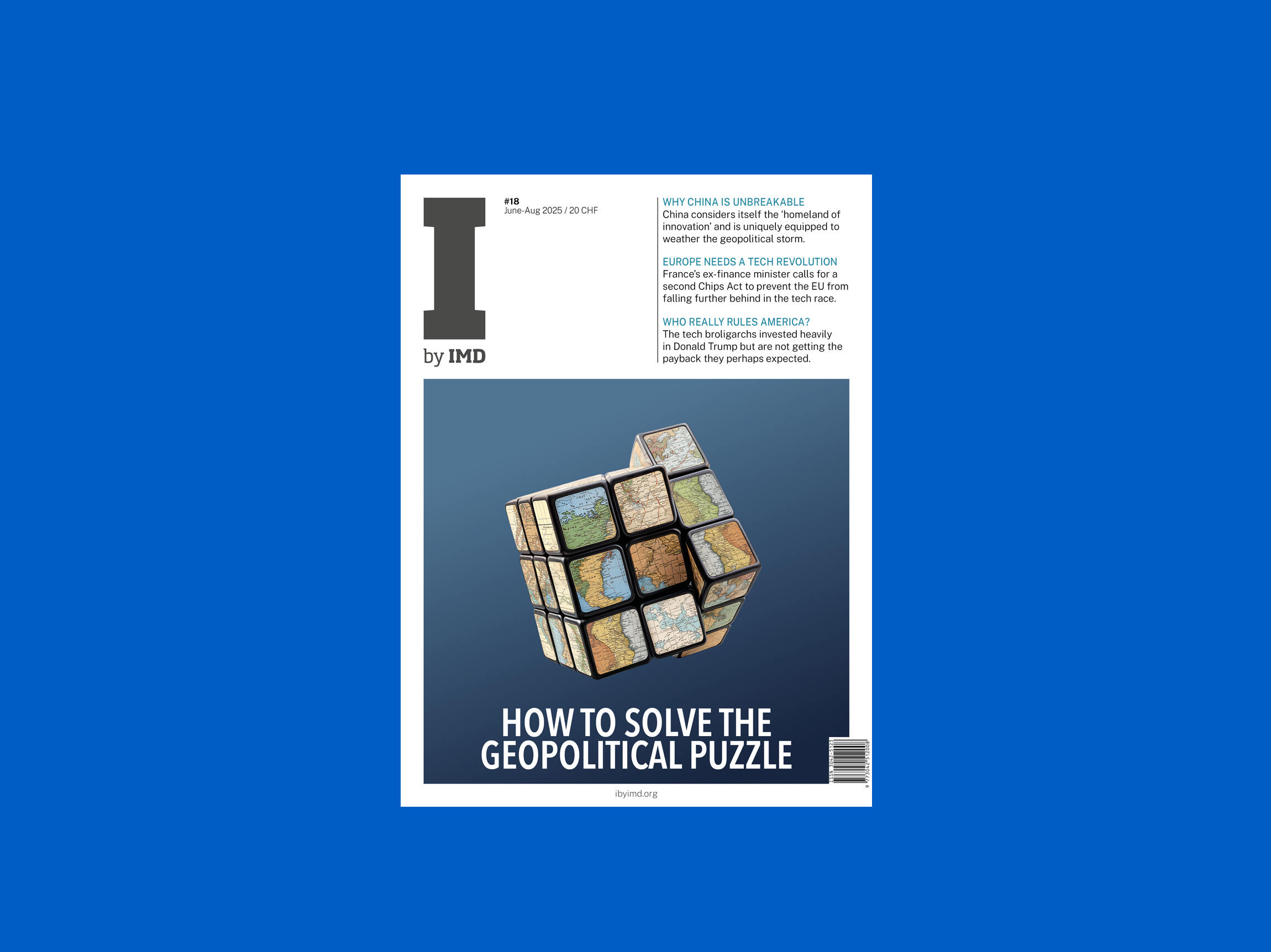 NEW: I by IMD Magazine<br>Discover the tools you need to thrive in an age of geopolitical uncertainty