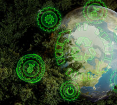 Future environmental conservation and sustainable ESG modernization development by using technology of renewable resources to reduce pollution and carbon emission
