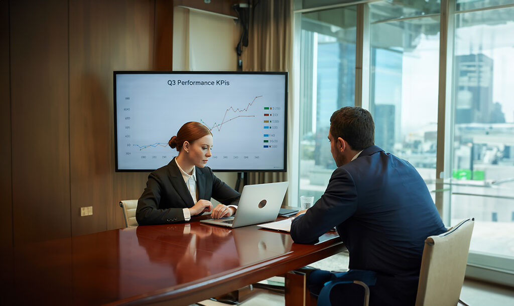 AdobeStock_14653143553 - IMD Business School job interview for a senior executive role