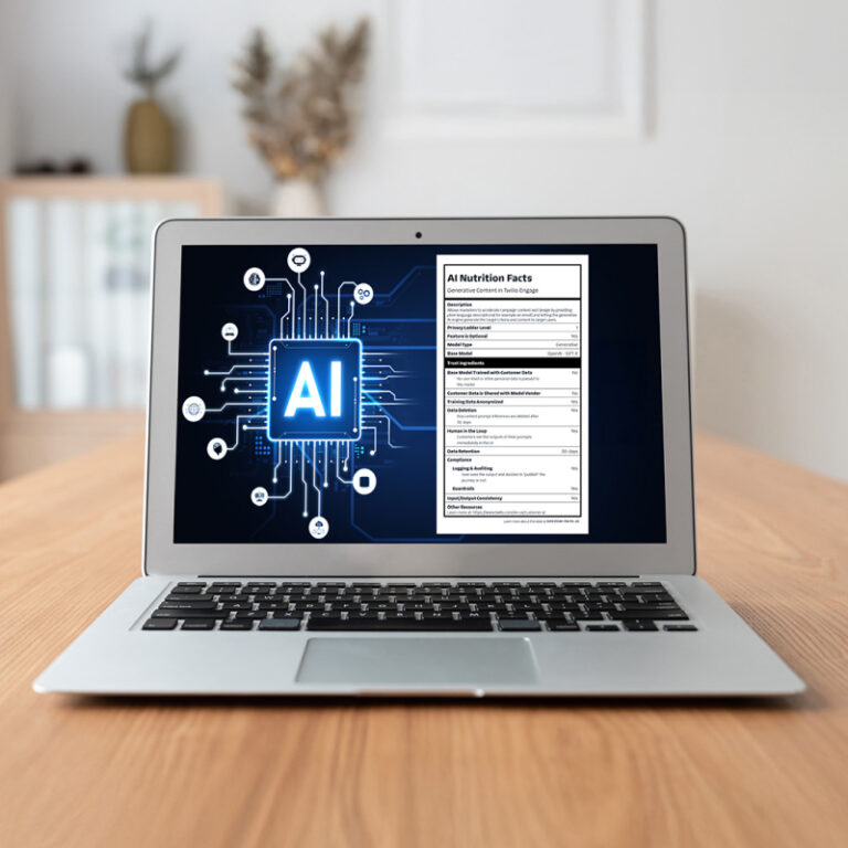 AI nutrition labels