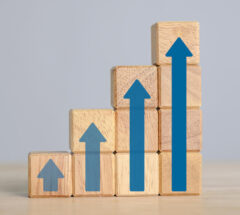 career path for business growth success process concept