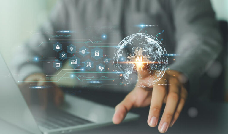 AI Artificial Intelligence technology digital for business indus