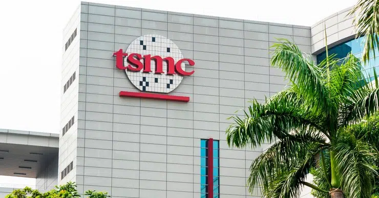 TSMC Logo on a building - IMD Business School