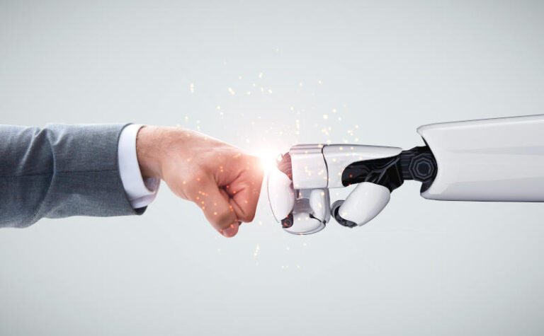 Future artificial intelligence robot and cyborg