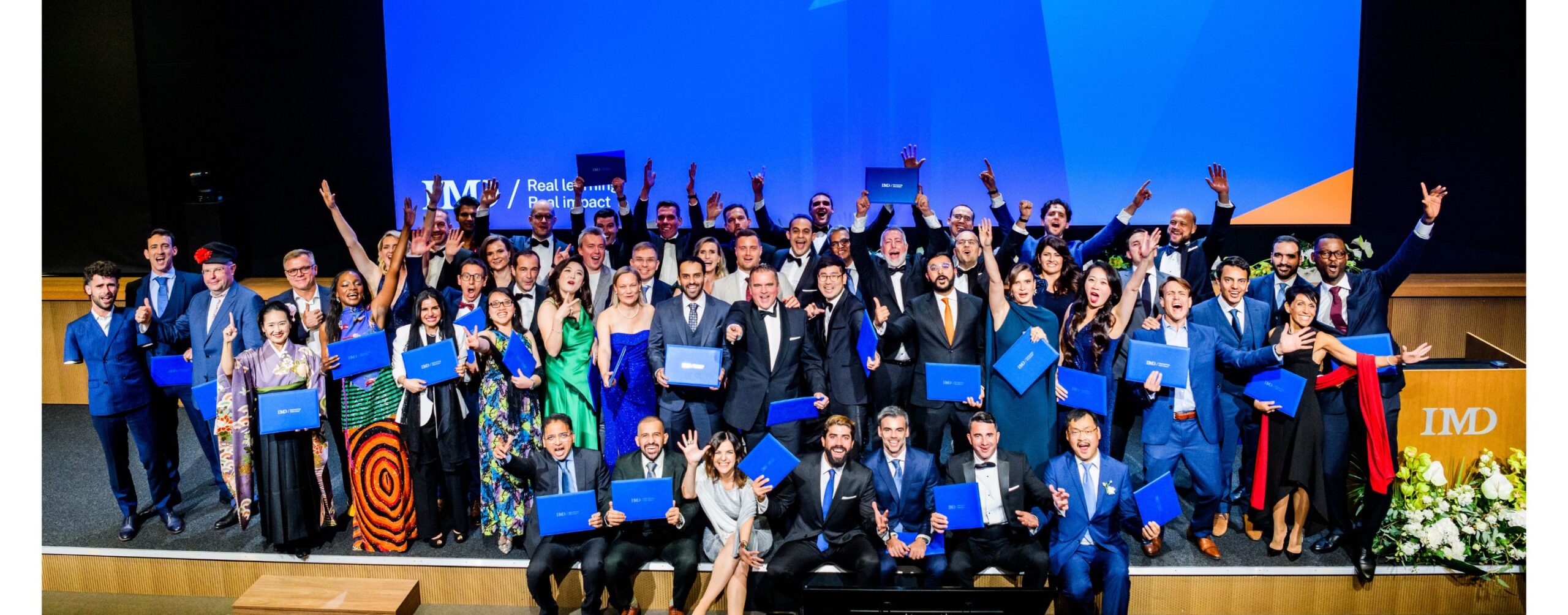 EMBA Class of September 2024 celebrate graduation in Lausanne - IMD Business School