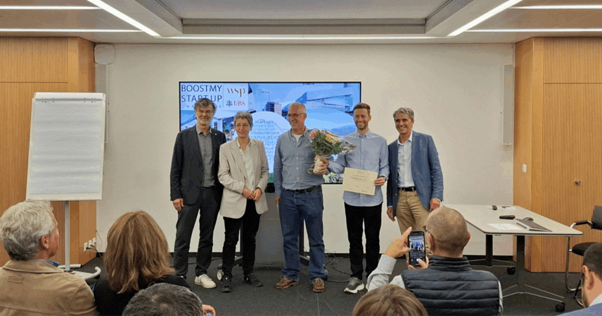 GradeSens and Transcality win 5th Boost My Startup Challenge - IMD Business School