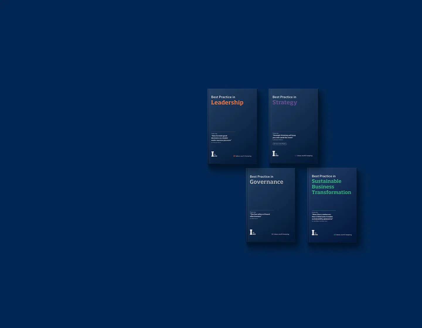 Best Practice book series for business leaders