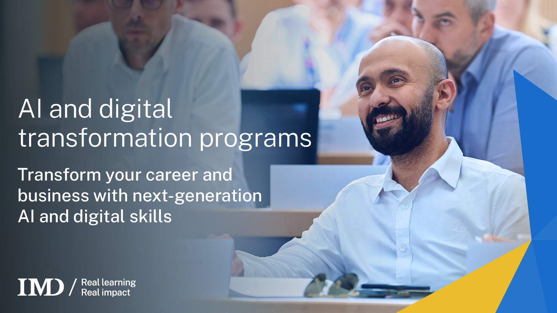 AI and Digital transformation programs at IMD Business School