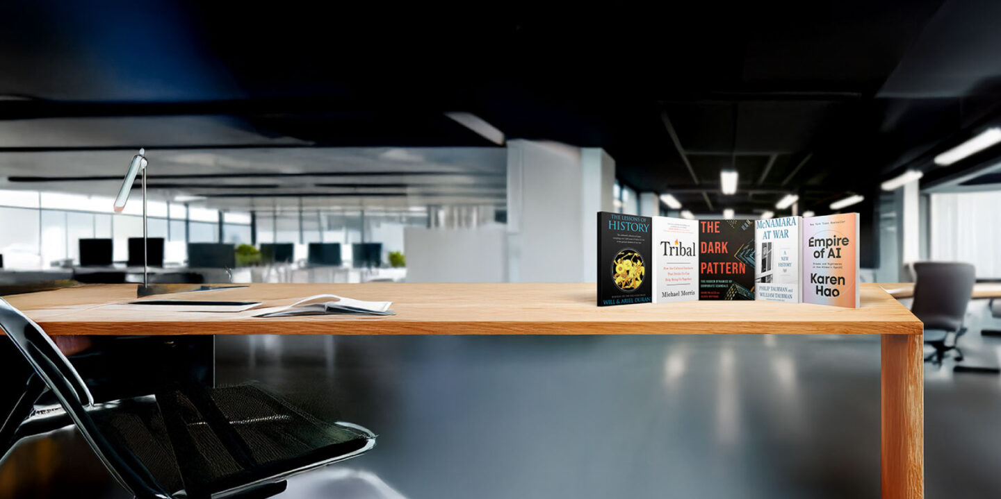 5 books that inspired IMD professors in 2025 5 books that inspired IMD professors in 2025