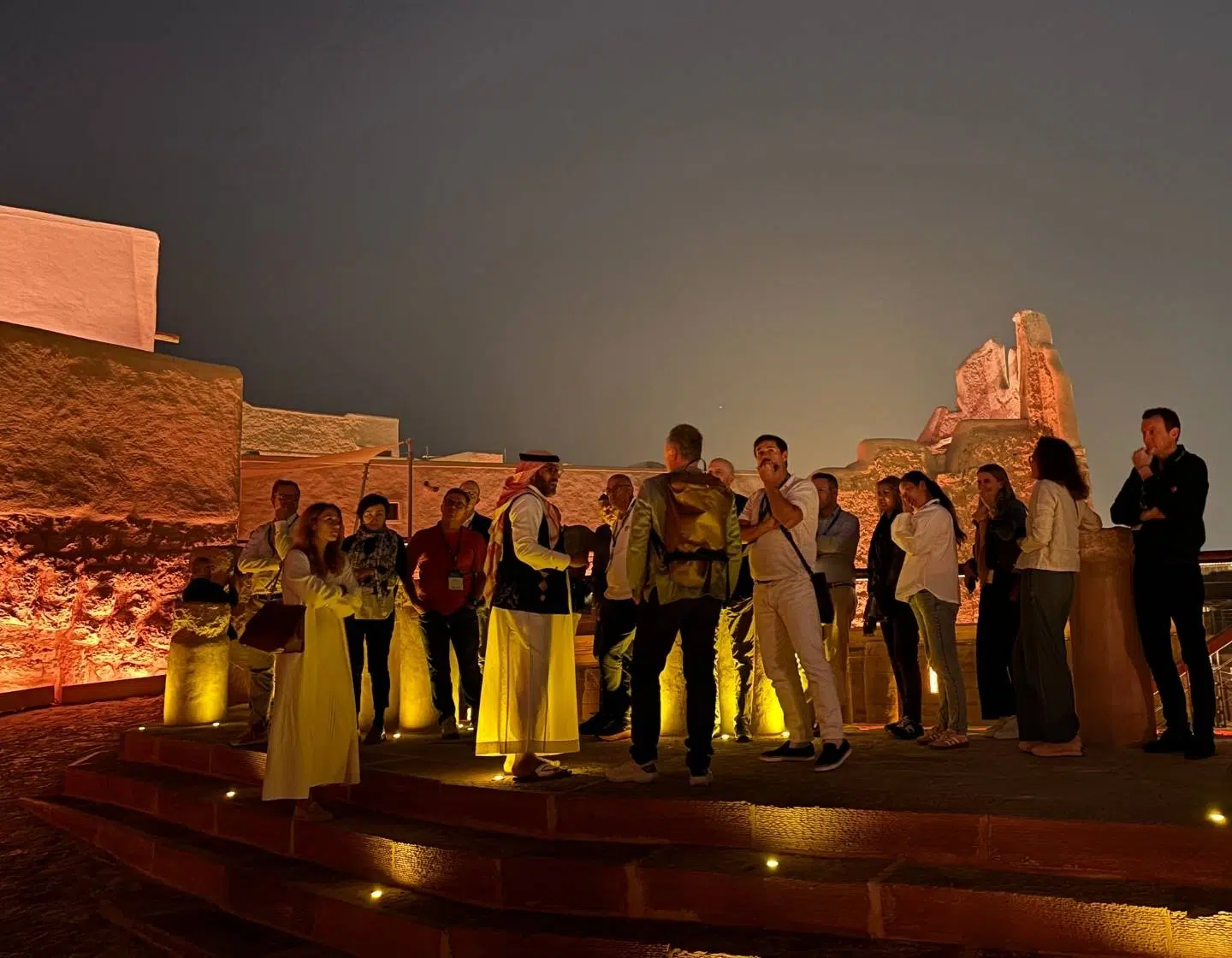 Day one ended with a visit to Ad-Dir’iyah, a mixed retail, residential, and office project built around a UNESCO World Heritage site. - IMD Business School