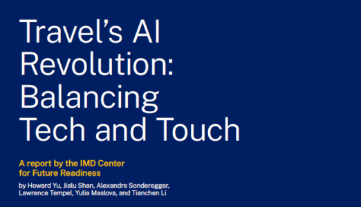 Travel 2024 future readiness indicator white paper - IMD Business School