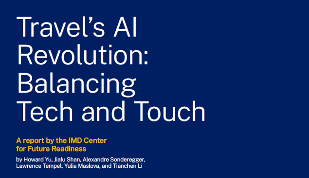 Travel 2024 future readiness indicator white paper - IMD Business School